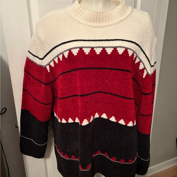 Alfred Dunner mock neck sweater 3XL - Picture 2 of 6